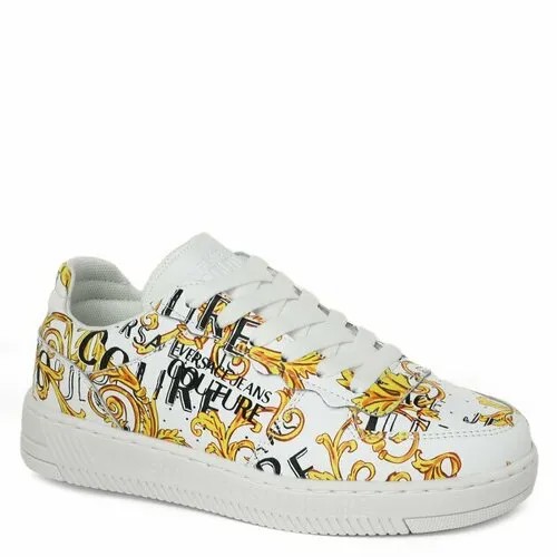 Кроссовки Versace Jeans Couture, размер 35, белый
