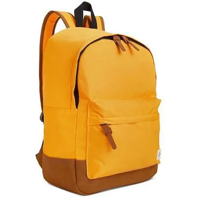 Мужской школьный рюкзак Sun + Stone Riley Yellow Canvas с цветными блоками O/S BHFO 7059