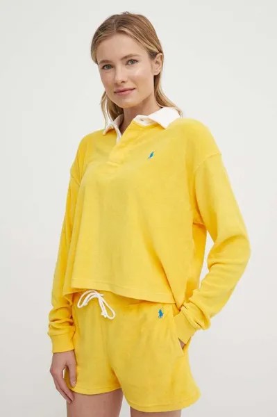 Лонгслив Polo Ralph Lauren, желтый