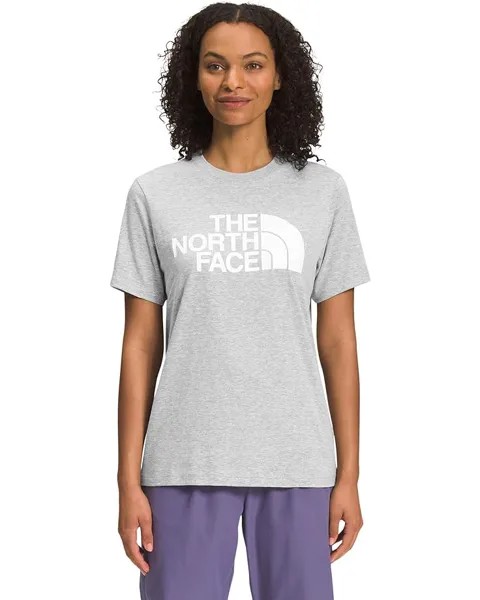 Футболка The North Face Short Sleeve Half Dome, цвет TNF Light Grey Heather/TNF White