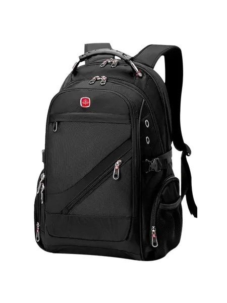Рюкзак унисекс SityMan Swiss черный, 45х35х20 см