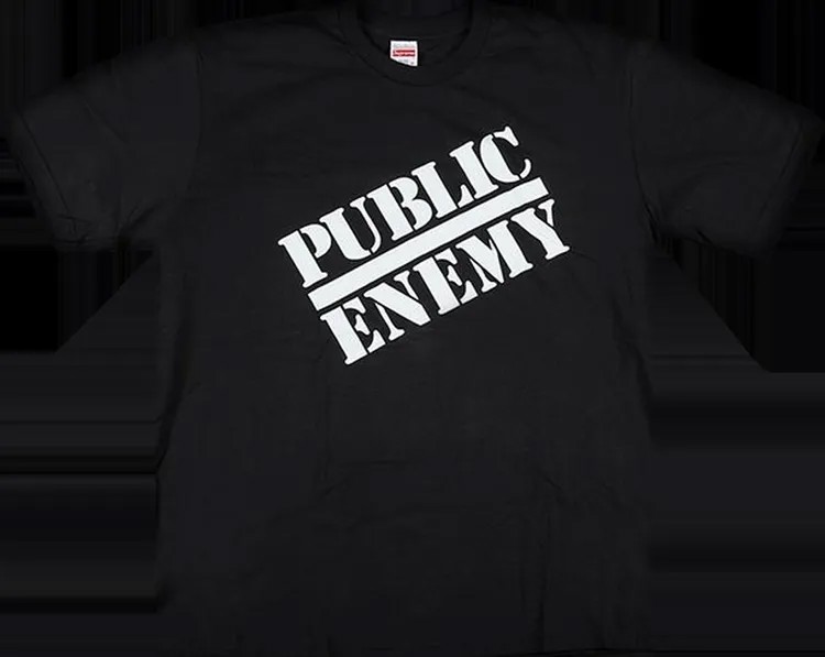 Футболка Supreme x Undercover x Public Enemy Blow Your Mind T-Shirt 'Black', черный