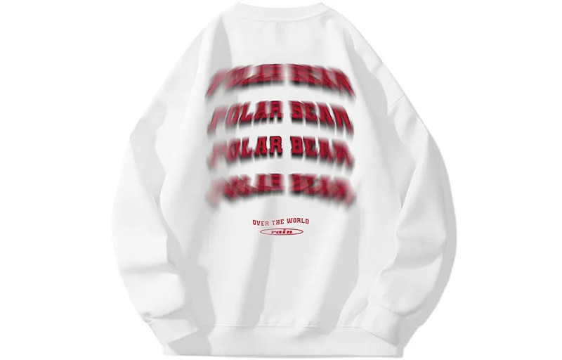 Толстовка унисекс Polar Bear POLAR BEAR, Белый круглый вырез