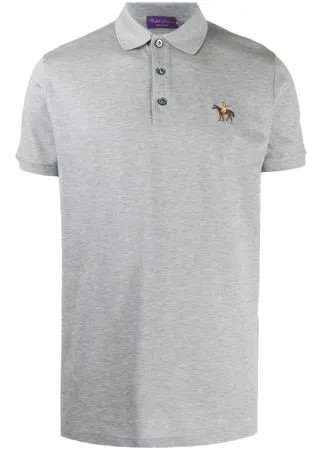 Ralph Lauren Purple Label рубашка поло с вышивкой