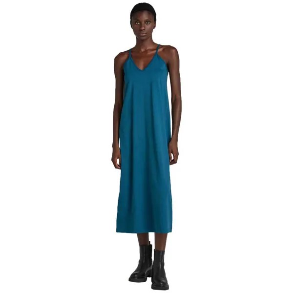 Платье без рукавов G-Star Slip Loose, синий