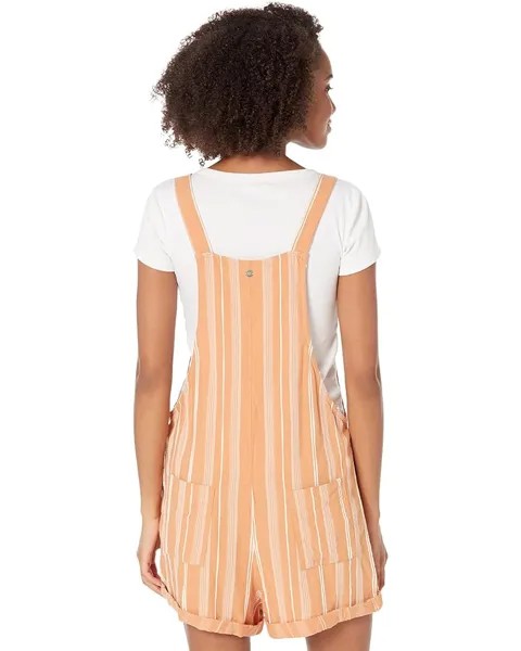 Шорты Roxy Silver Sky Stripe, цвет Toasted Nut Bico Stripe