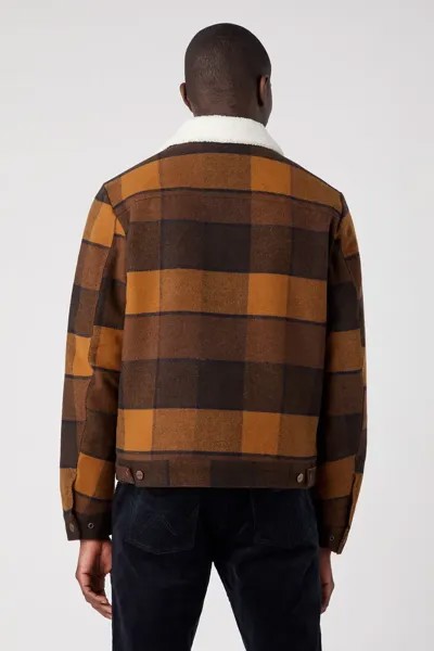 Шерстяная куртка дальнобойщика H&M, желтый