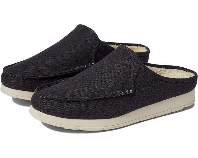 Лоферы Sperry Moc-Sider Mule Hemp, черный