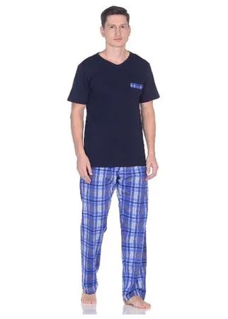 Пижама мужская t-sod, TS4-3942/темно-синий, размер XL