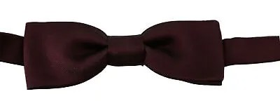 Мужской галстук-бабочка DOLCE - GABBANA, фиолетовый, 100% шелк, папийон с регулируемым воротником, рекомендуемая розничная цена 200 долларов США.