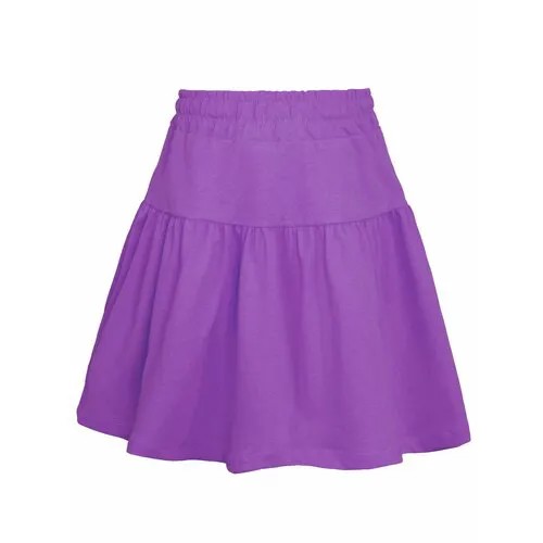 Школьная юбка-шорты ИНОВО, размер 152, фиолетовый