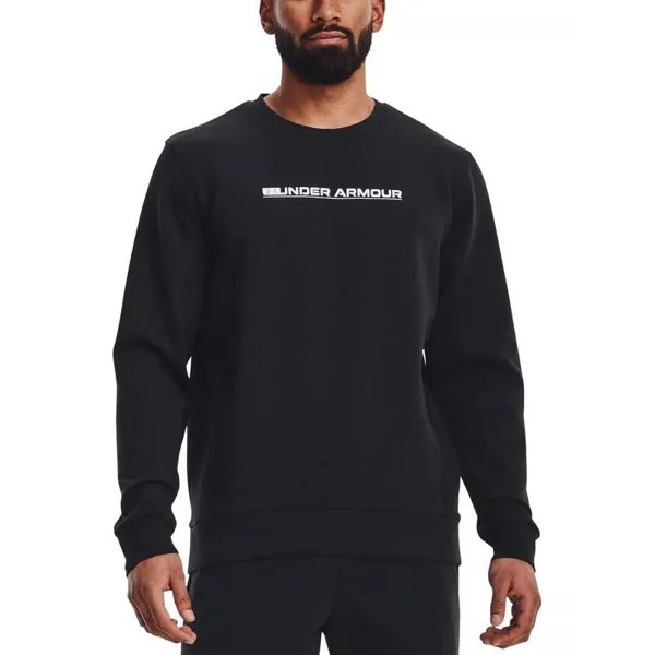 Свитер UA SUMMIT KNIT CREW Мужской - Черный UNDER ARMOUR, цвет schwarz