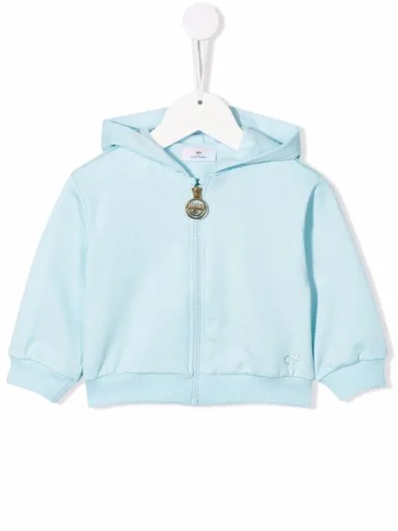 Chiara Ferragni Kids худи Eyestar на молнии