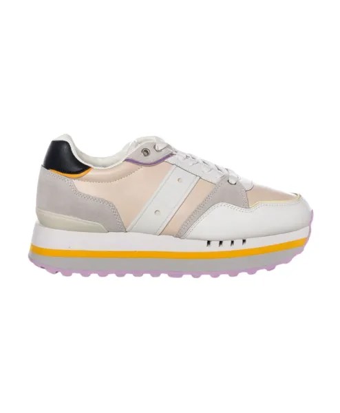 Высокие кеды Fantasy Peach из кожи Blauer, мультиколор