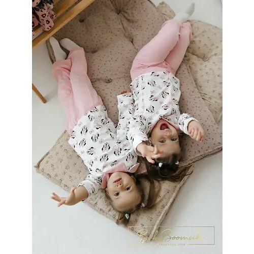 Пижама  BabyBoomsiki, размер 80, розовый