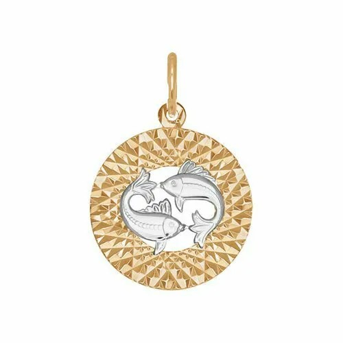 Подвеска GOLD CENTER, красное золото, 585 проба