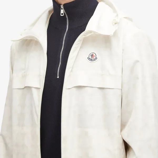 Moncler Ifaty Куртка с логотипом Rainwear, белый