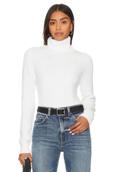 Топ L'Academie Nellis Ribbed Crop, слоновая кость