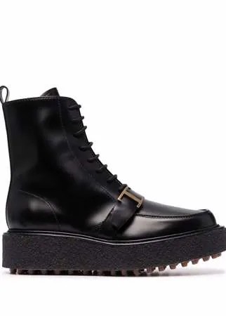 Tod's ботинки на шнуровке