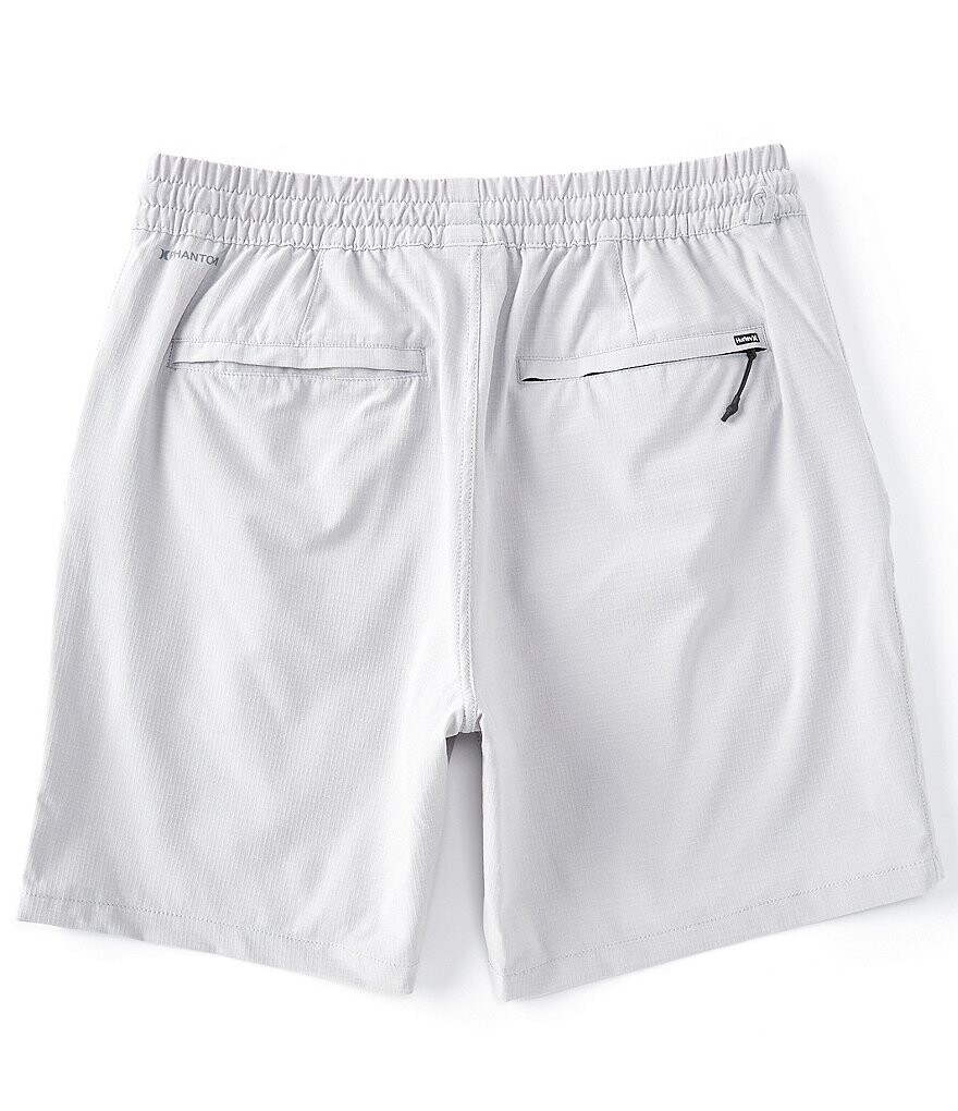 Hurley Elastic-Watist Phantom Zuma II 18 Шорты для волейбола с внешним швом, серый