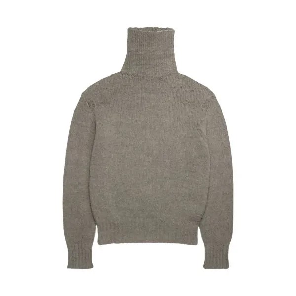 Пулловер ami leichter pullover taupe taupe Ami Paris, серый