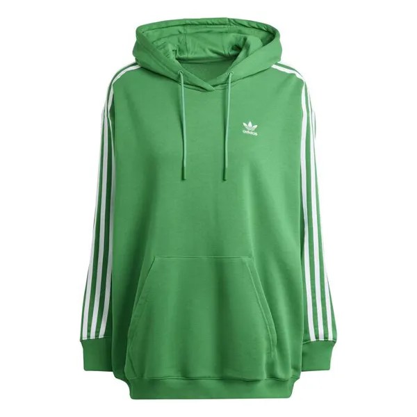 Толстовка с капюшоном Adidas Originals, зеленый