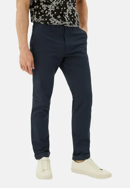 Брюки SLIM FIT STRETCH CHINOS Marks & Spencer, цвет dark navy