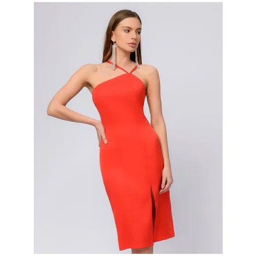 Платье 1001dress, размер L, красный