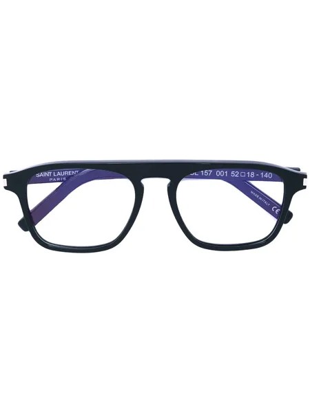 Saint Laurent Eyewear очки в квадратной оправе