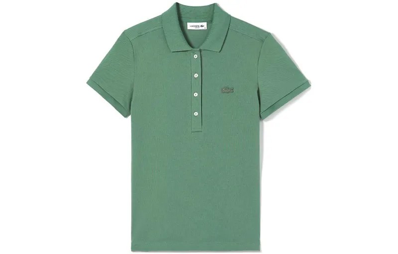 Рубашка поло женская Tree Green Lacoste