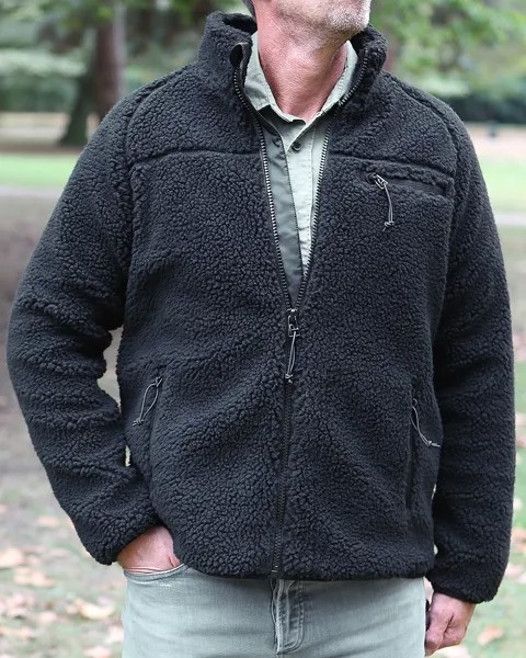 Куртка Brandit Jacke Teddyfleece Jacket, хаки