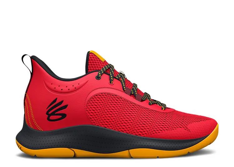 Кроссовки Under Armour CURRY 3Z6 'BOLT RED BLACK', красный