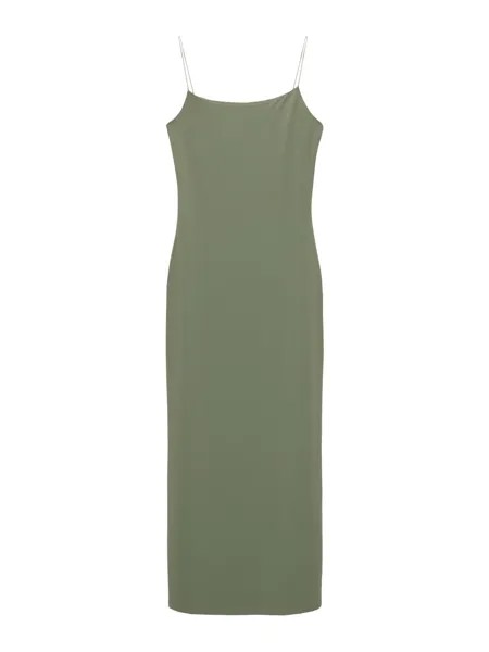 Платье Pull&Bear, зеленый
