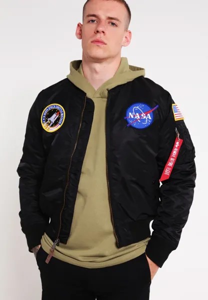 Ветровка Alpha Industries MA-1 VF NASA, черный