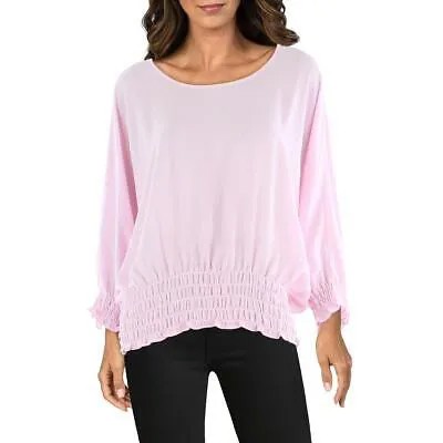 Женская розовая рубашка с пышными рукавами Vince Camuto, топ XL BHFO 3778