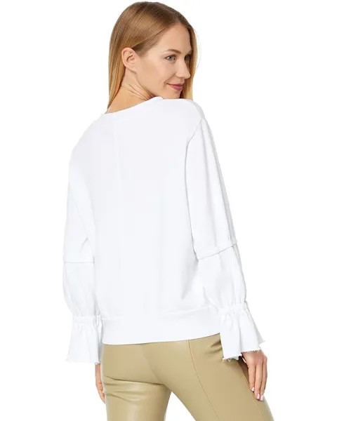 Толстовка LAmade Hayworth Flounced Sleeve Sweatshirt, белый