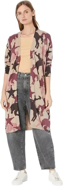 Свитер Ariat Ride Into The Sunset Cardigan, цвет Brown Heather Oatmeal