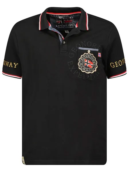 Поло Geographical Norway, черный