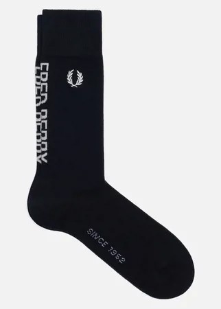 Носки Fred Perry Branded, цвет чёрный, размер 43-46 EU