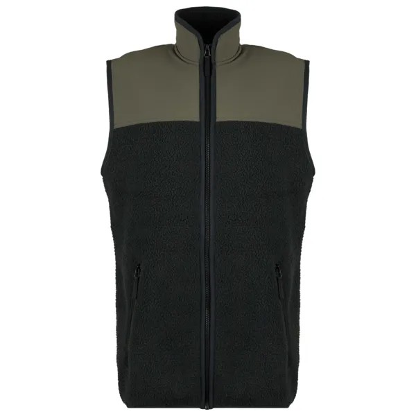 Флисовый жилет Stoic NorrvikSt Pile Fleece Vest, цвет Black/Deep Brown