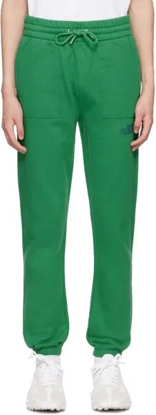 Зеленые брюки для отдыха Rue Richelieu Maison Kitsuné