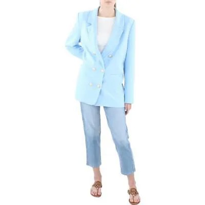 Женский синий костюм Generation Love, пиджак на двух пуговицах, куртка XS BHFO 3802