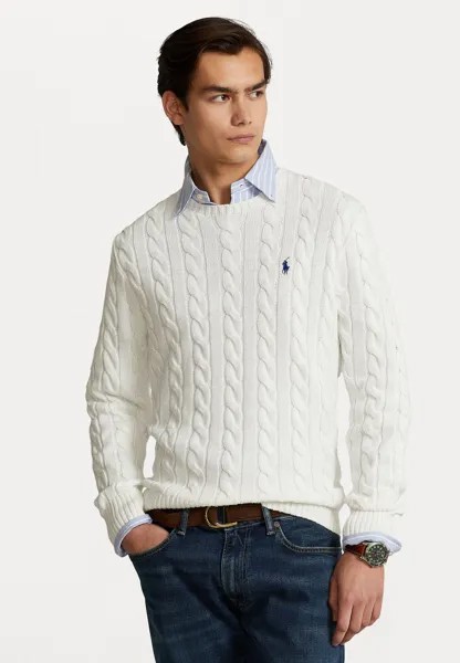 Свитер Polo Ralph Lauren Driver Long Sleeve, белый