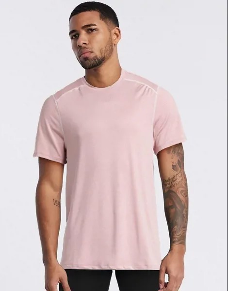 Розовая спортивная футболка New Look-Розовый цвет