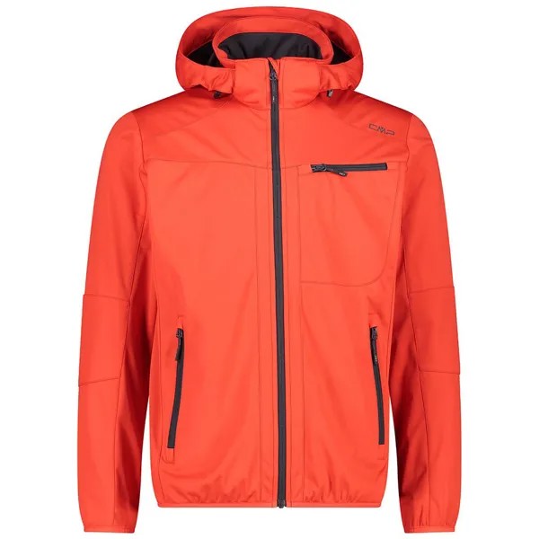 Спортивная куртка CMP Zip Hood 32A5017 softshell, красный