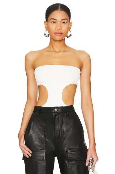 Боди superdown Darcey Cut Out, белый