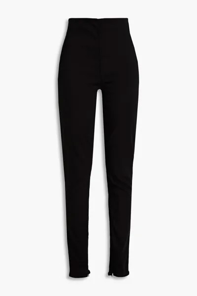 Узкие брюки Nina из эластичного габардина RAG & BONE, черный