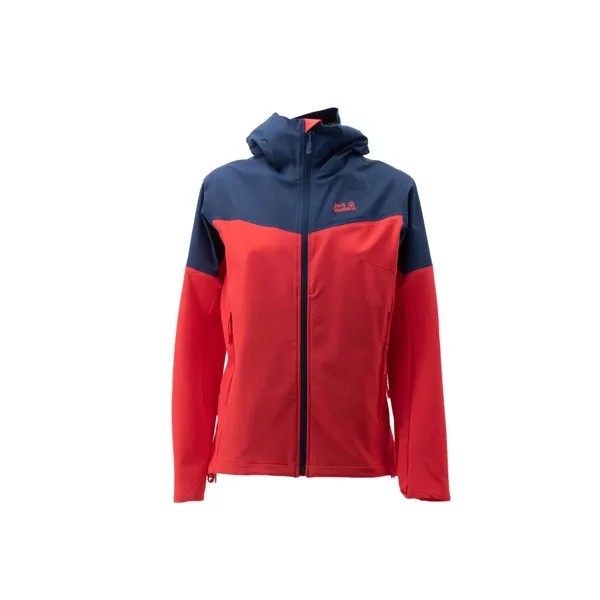 Куртка Jack Wolfskin Jacke Alpine Trail Softshell Flexshield Texapore O2, красный