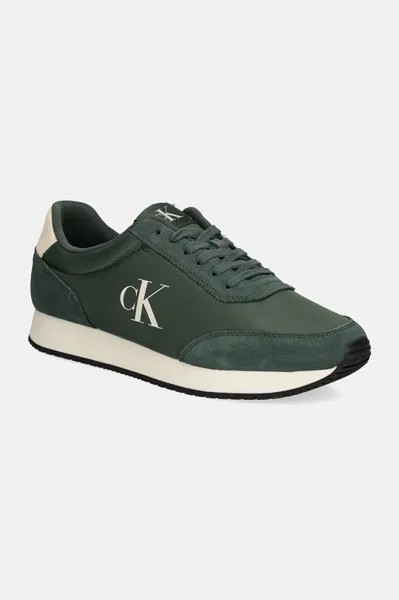 Кроссовки RETRO RUNNER ICONIC SNK Calvin Klein Jeans, зеленый