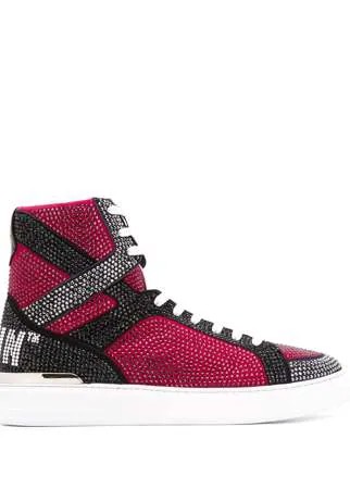 Philipp Plein высокие кеды Money Beast